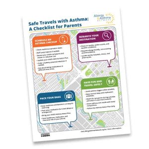 Safe Travels with Asthma: A Checklist for Parents - Download